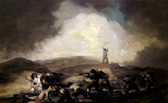 Francisco de goya y Lucientes Robbery Norge oil painting art